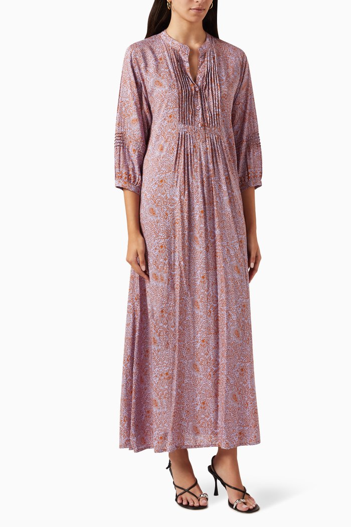 

Sammie Maxi Dress in Cotton, Purple