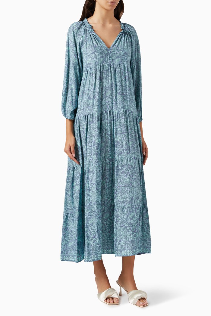 

Rose Maxi Dress, Blue
