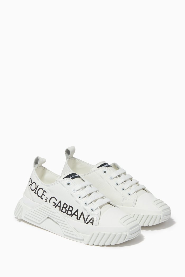 

NS1 Sneakers in Calfskin Leather, White
