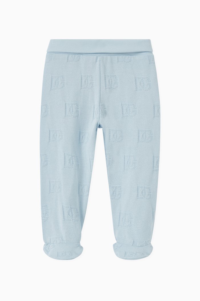 

Logo Pants in Cotton, Blue