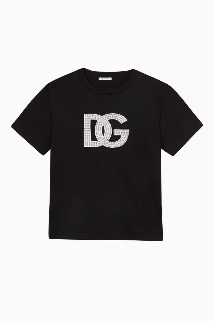 

Logo T-shirt in Cotton, Black