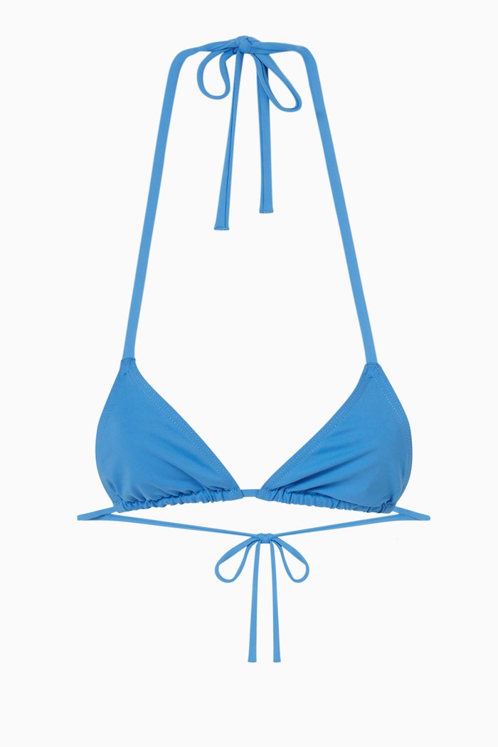

Micah Bikini Top in Singuleur® Fabric, Blue