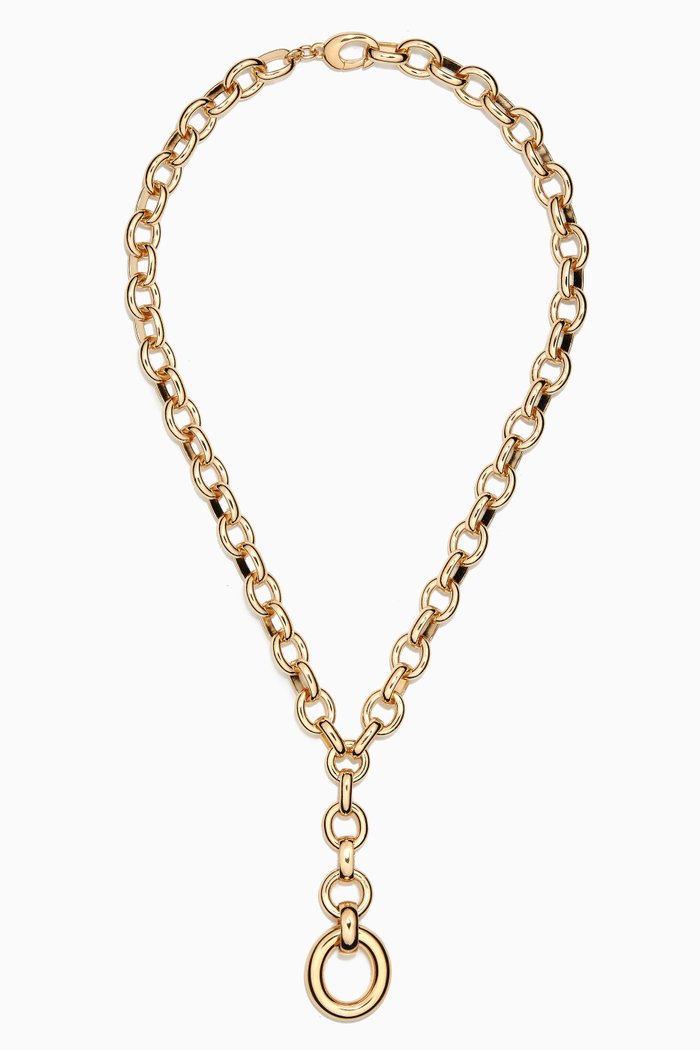 

Scala Necklace in 14kt Gold-plated Brass