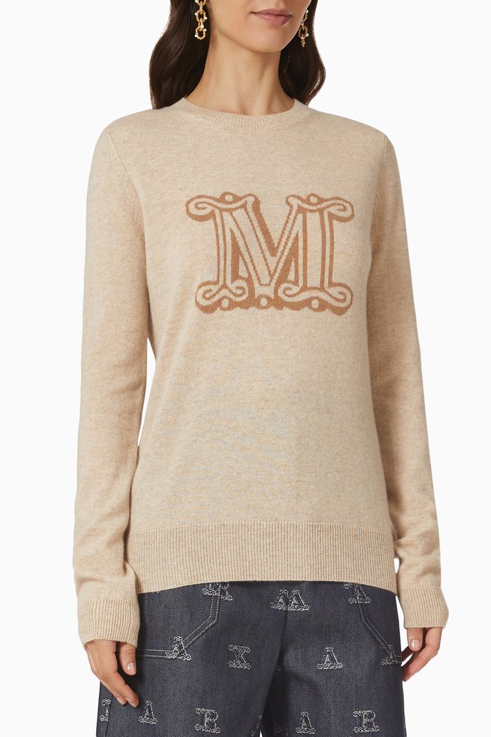 

Bimba Logo Sweater, Neutral
