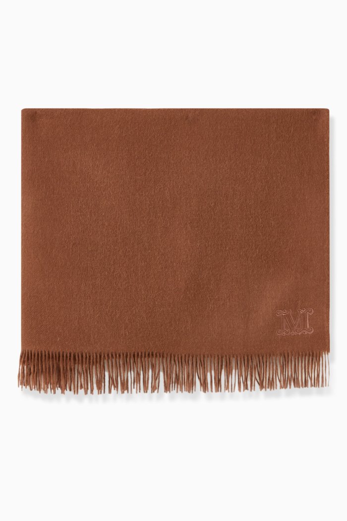 

Pioppo Stole in Alpaca & Silk, Brown