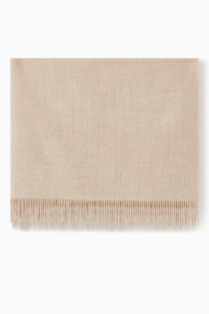 

Pioppo Stole in Alpaca & Silk, Neutral