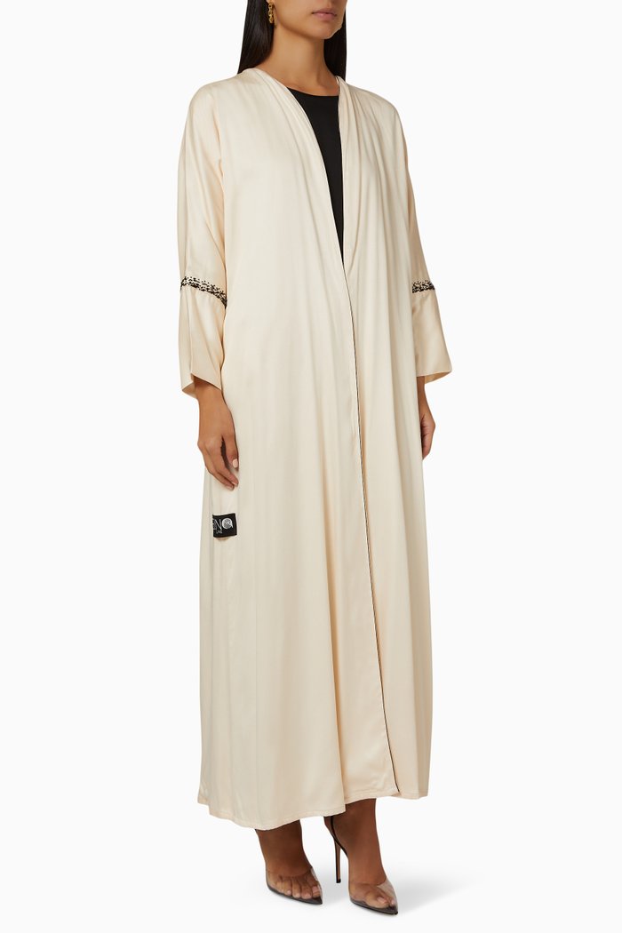 

Abaya Set in Cotton, Neutral