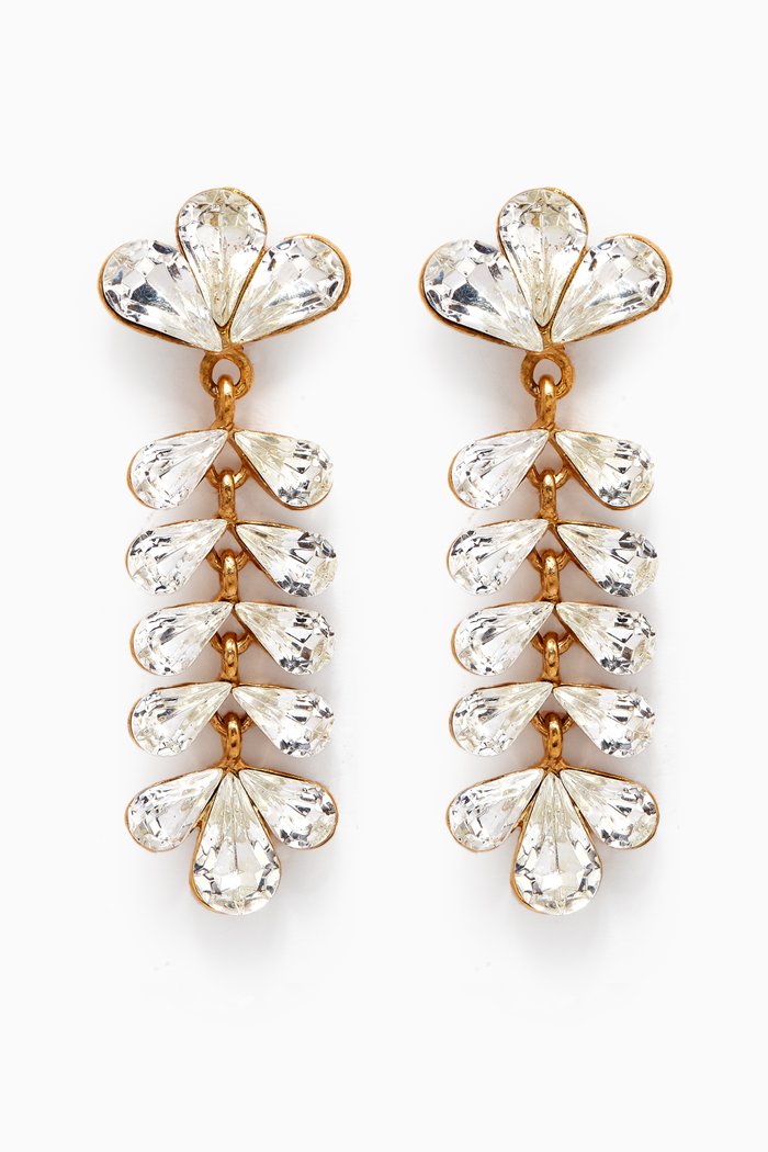 

1980s Vintage Napier Earrings, Gold
