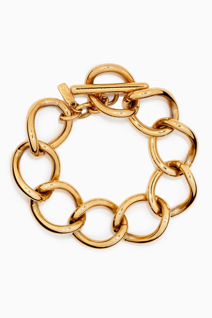 

1980s Vintage Monet Bracelet, Gold