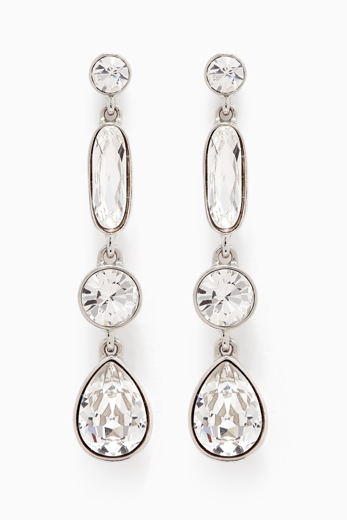 

2000s Vintage Givenchy Earrings, Silver