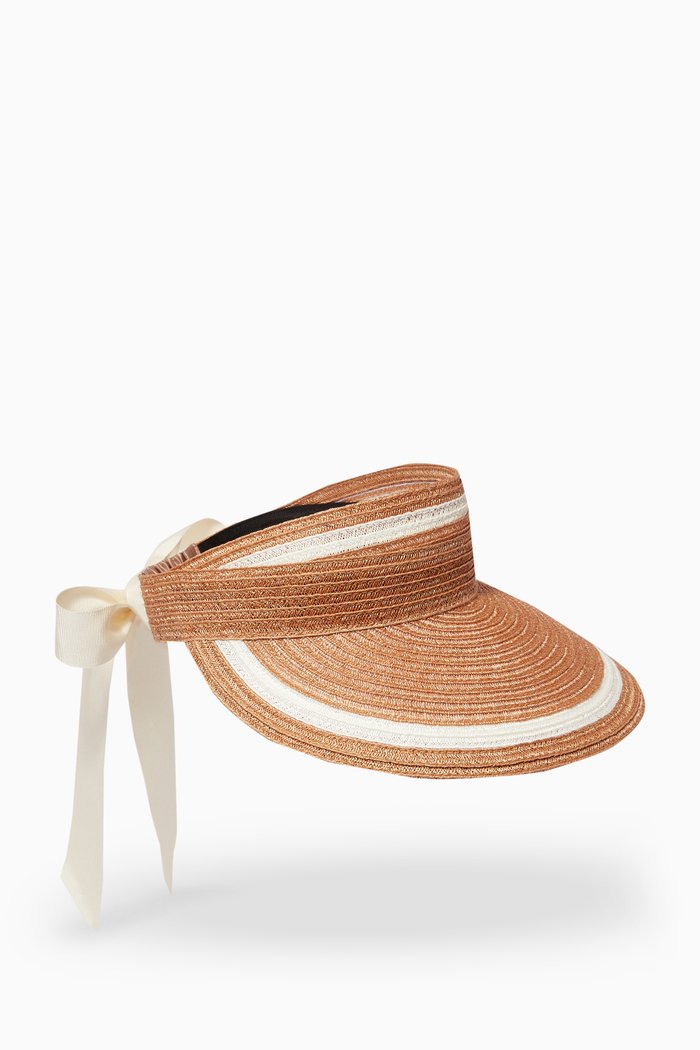 

Ricky Visor in Straw, Brown