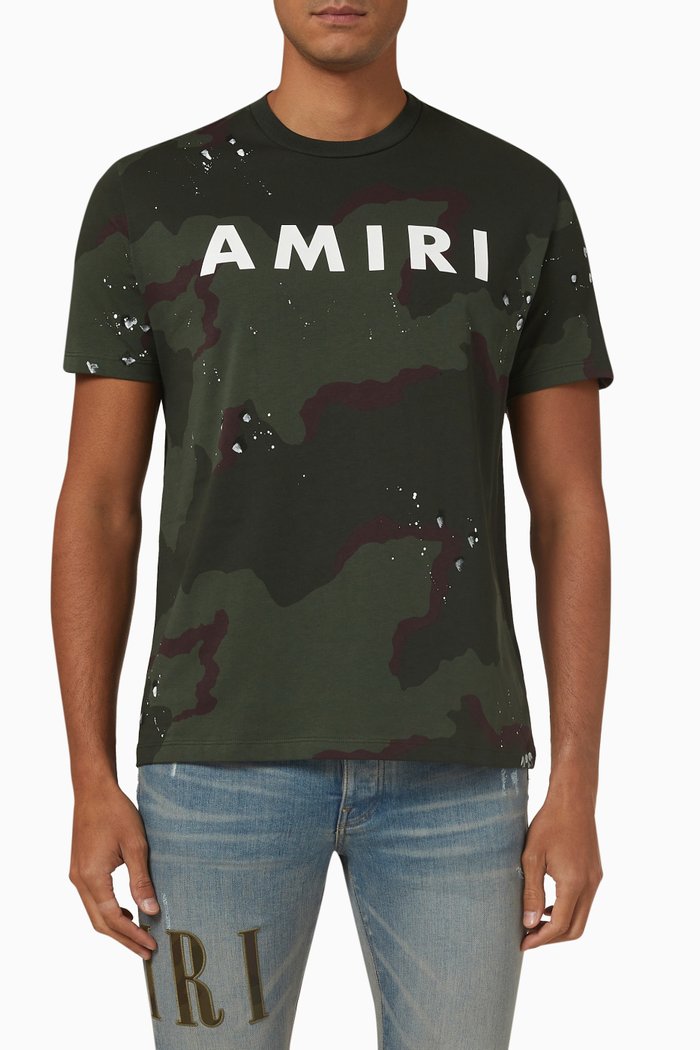 

Army Logo T-shirt in Cotton, Green