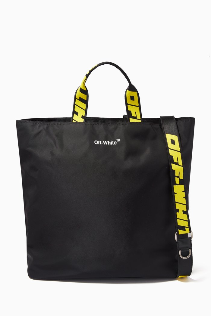 Hard Core Tote Bag in Nylon, Black
