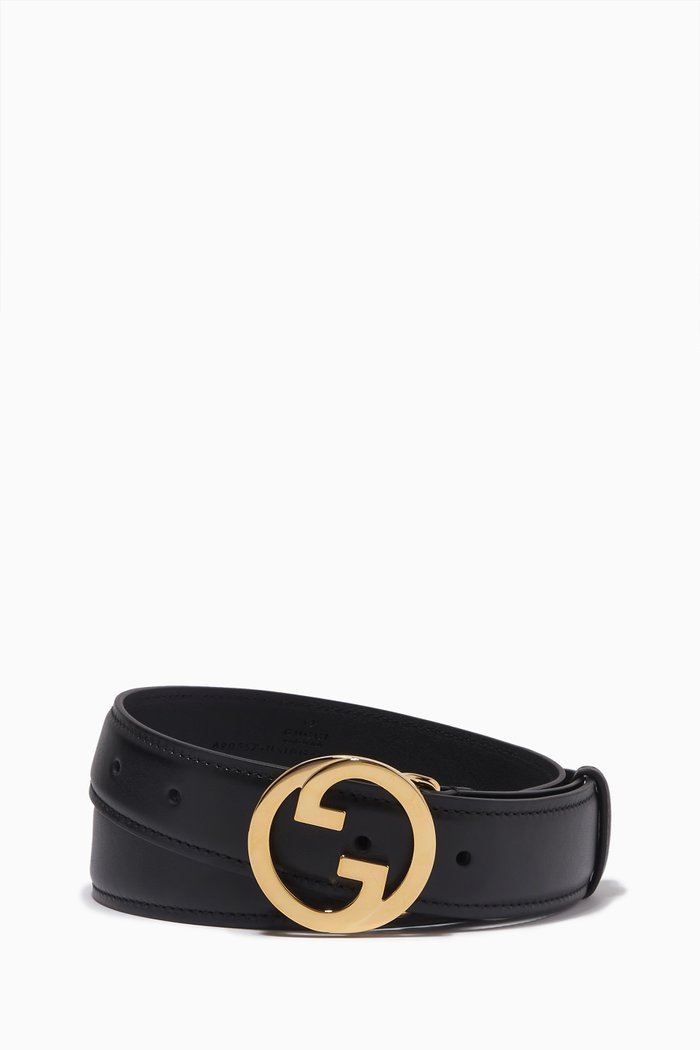 

Gucci Blondie Belt in Leather, Black