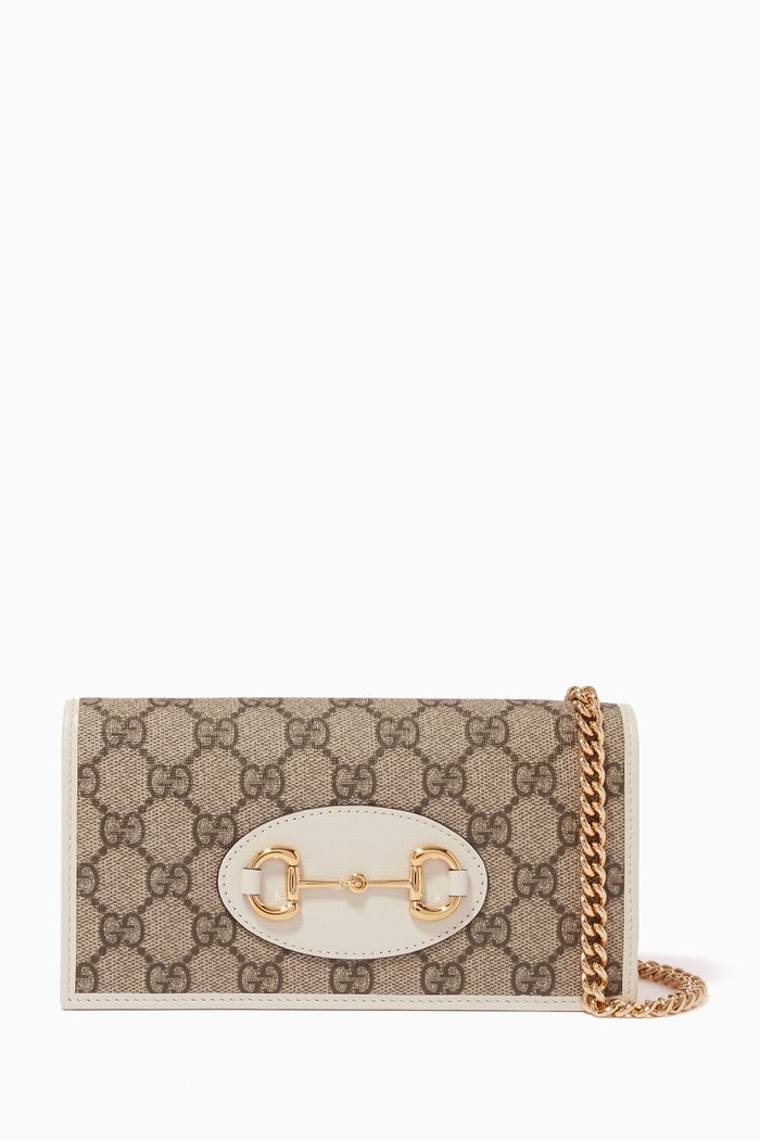 

Gucci Horsebit 1955 Wallet, White