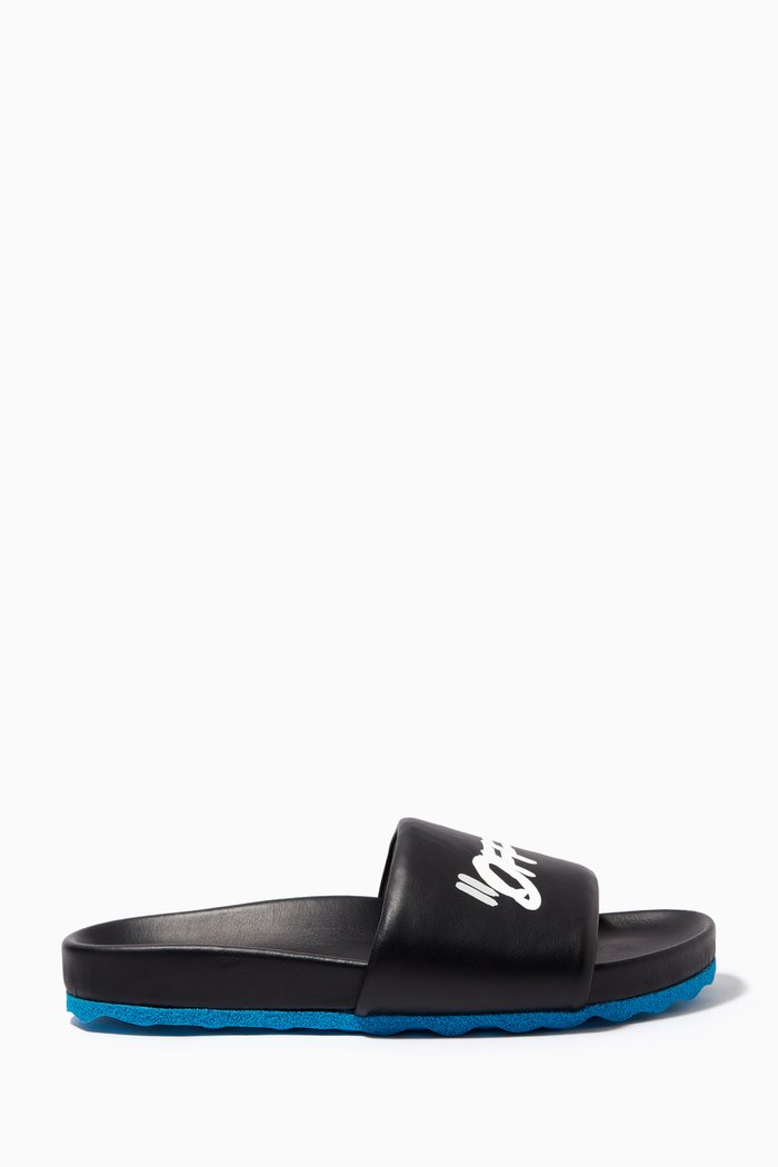 

Logo Quotes Slides in Leather, Black
