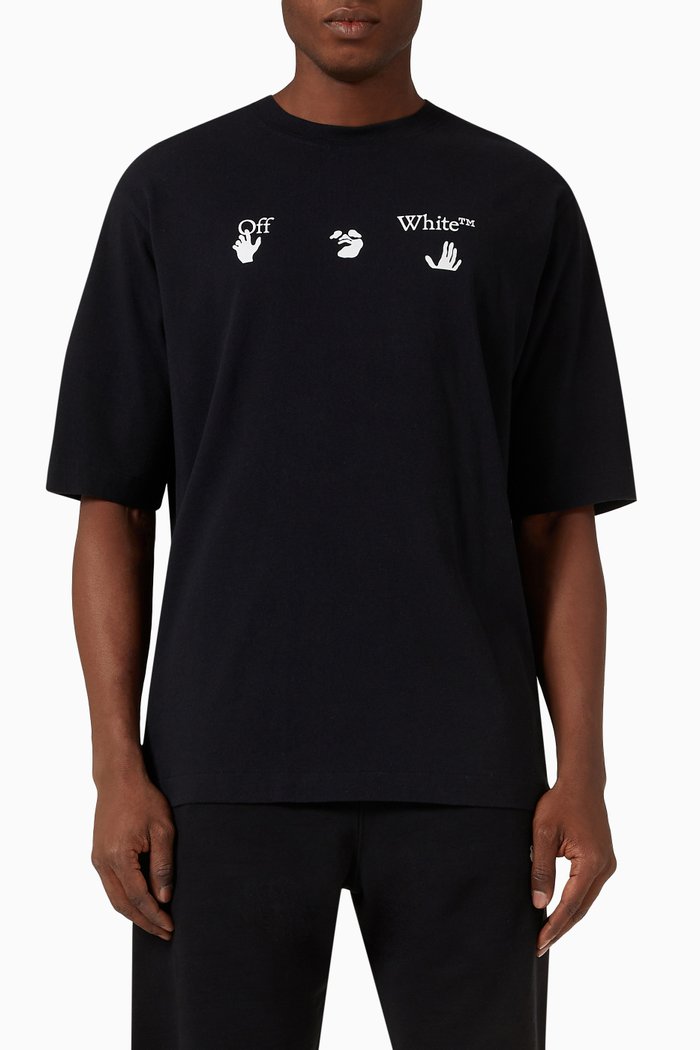 

Logo T-shirt in Cotton Jersey, Black