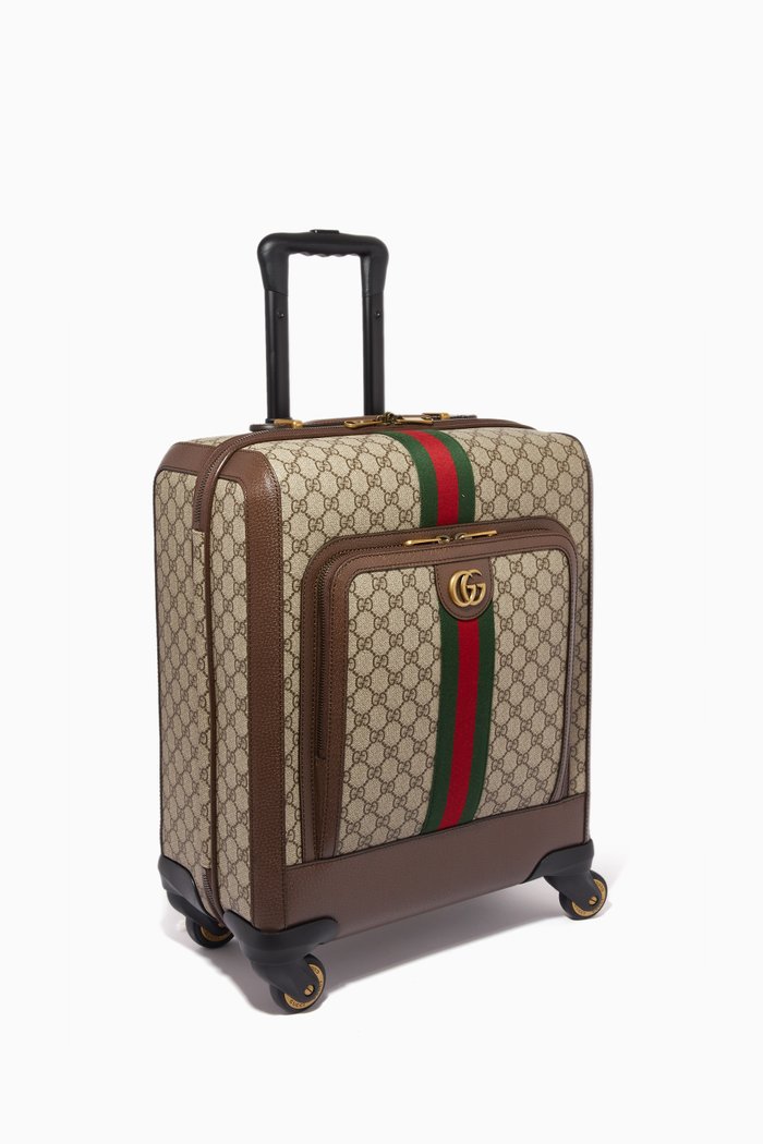 

Ophidia GG Small Carry-on in GG Supreme Canvas, Neutral