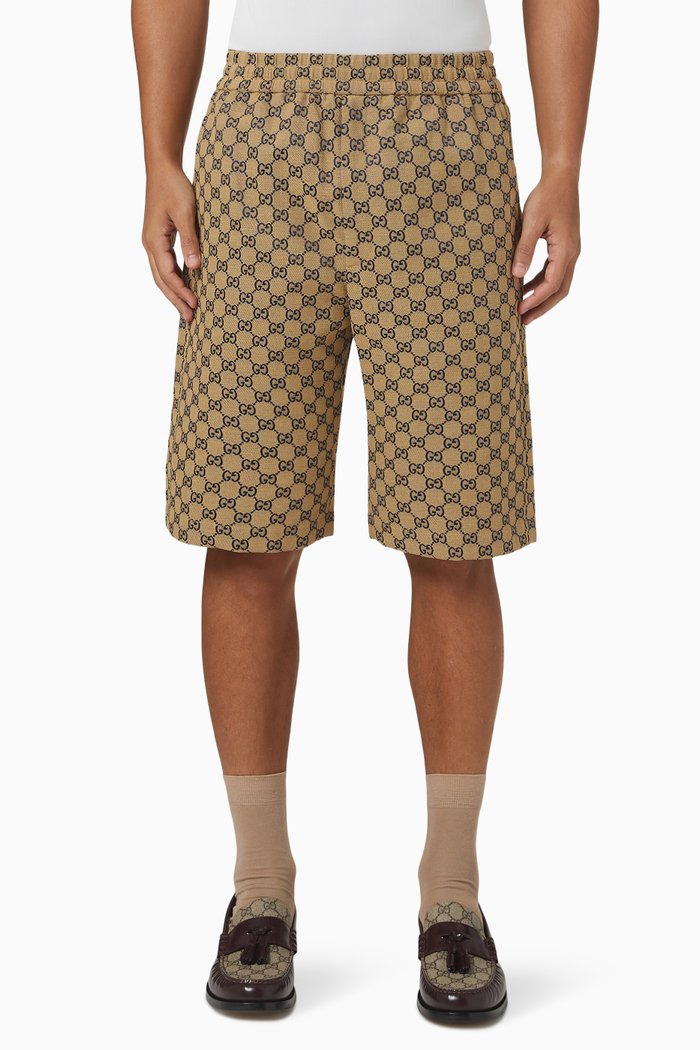 

GG Shorts in Cotton, Blue