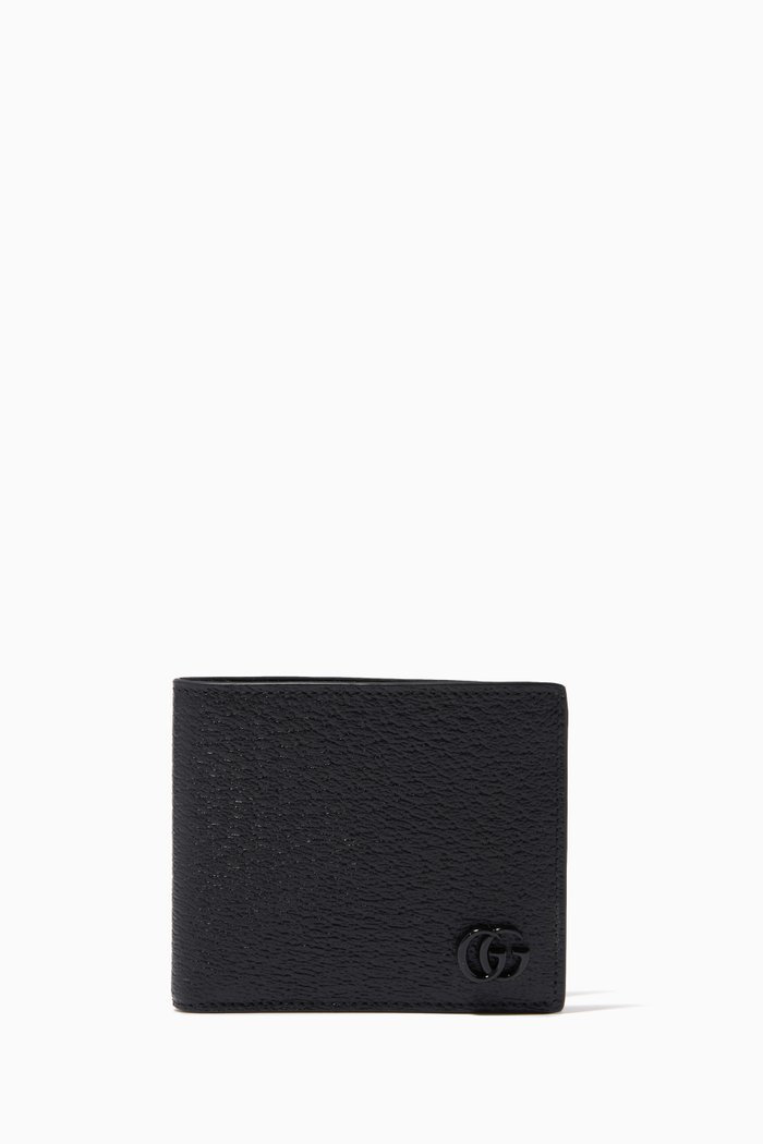 

GG Marmont Wallet in Leather, Black