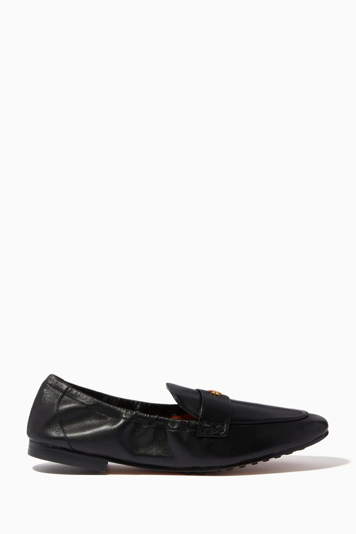 

Ballet Loafers in Nappa, Black