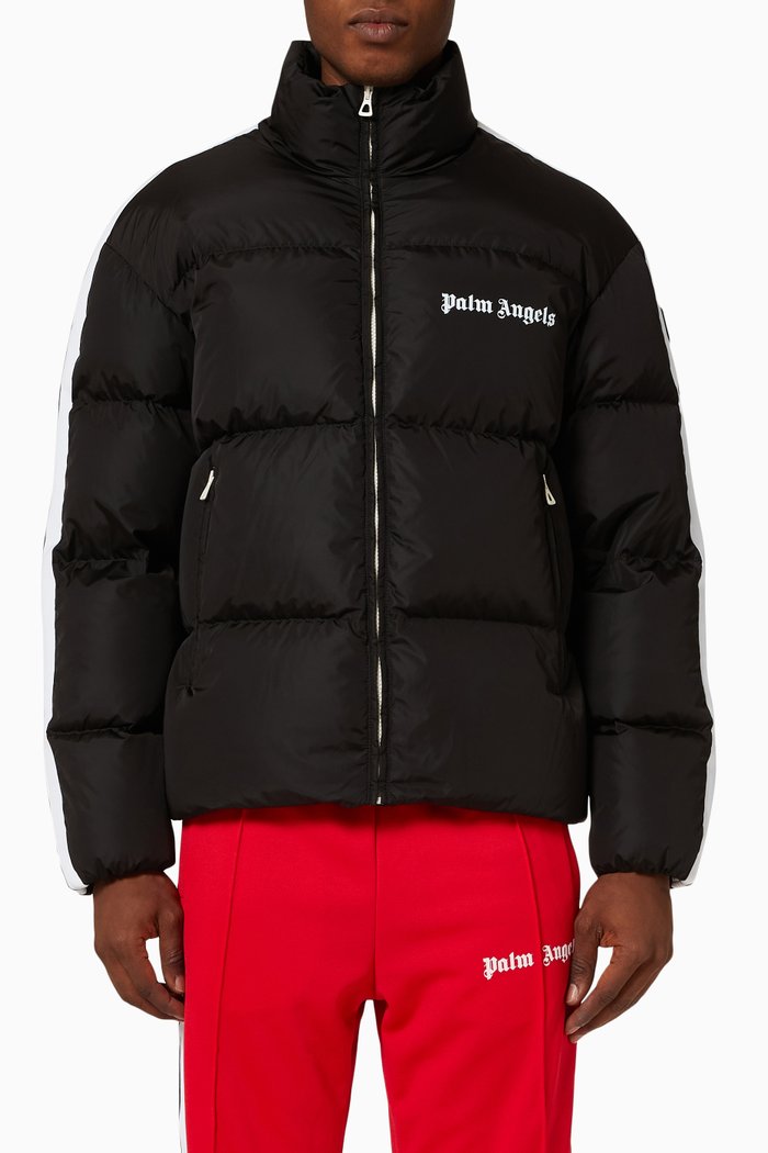 

Classic Track Padded Jacket in Nylon, Black