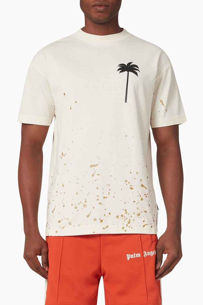 

PXP Painted Classic T-shirt in Cotton, Neutral