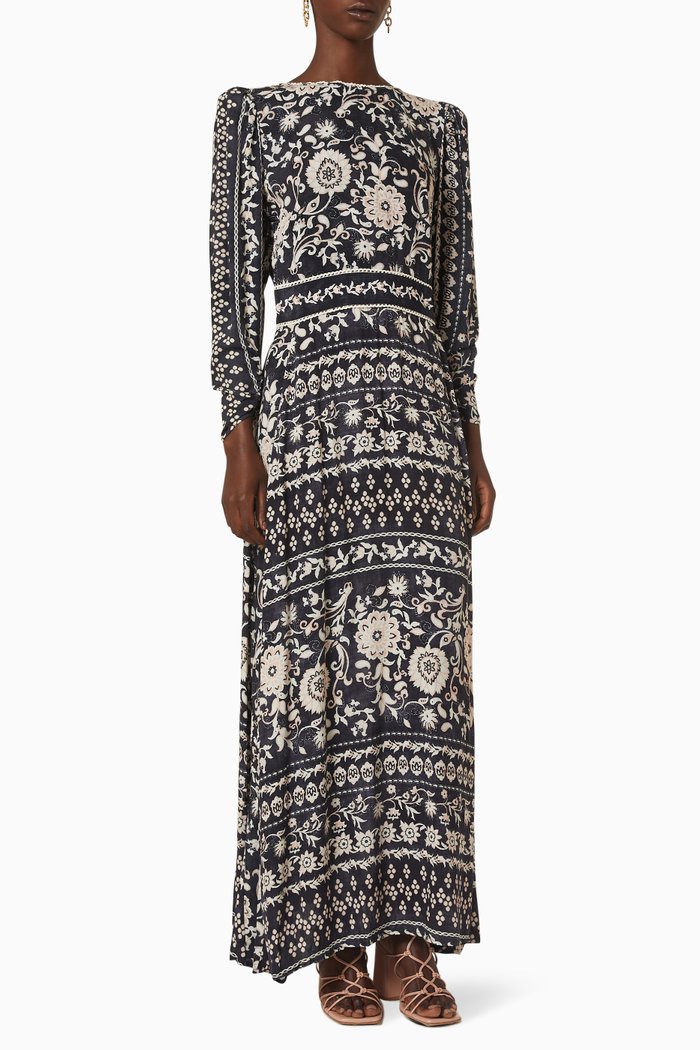 

Margareth Dress in Viscose, Black