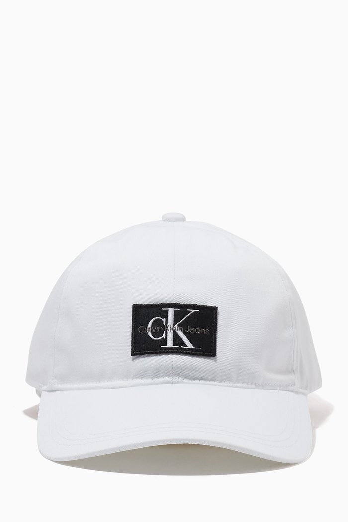 

Logo Cap in Organic Cotton Twill, White