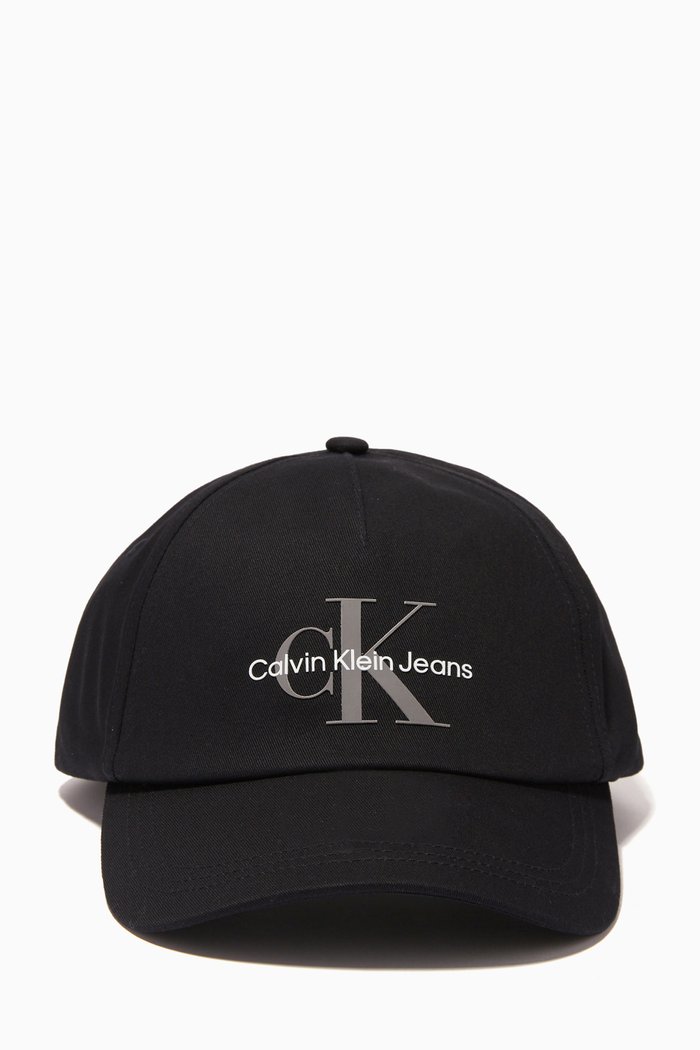 

High Visual CK Cap in Cotton Twill, Black