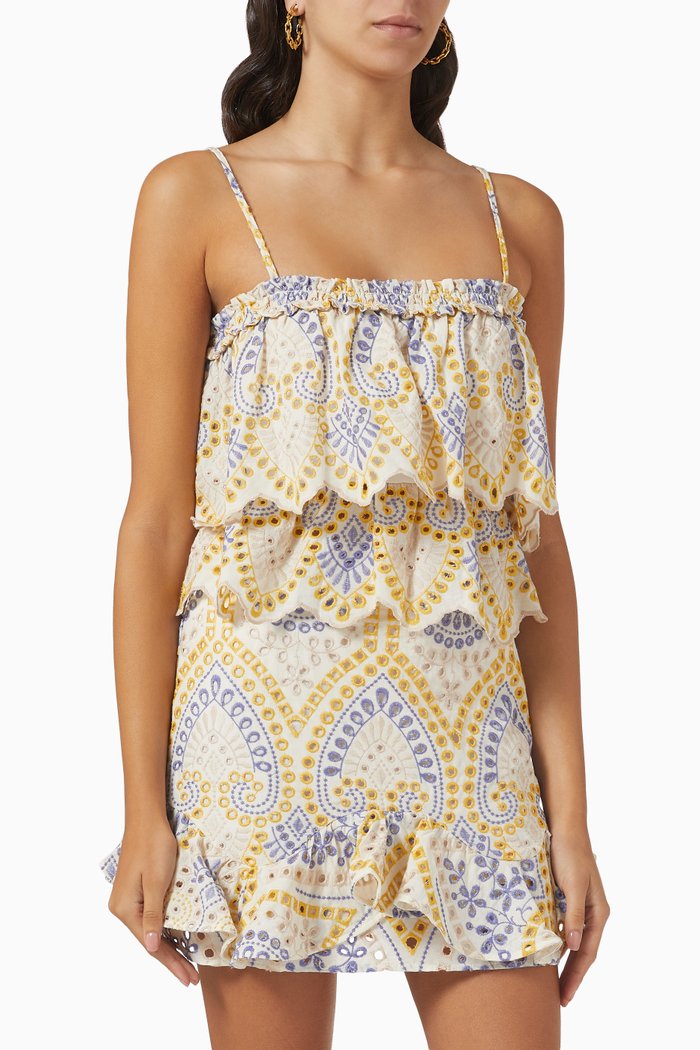 

Daphne Crop Top, Neutral