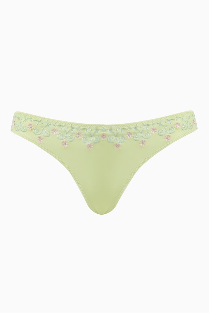 

x Sydney Sweeney Dawson Cheeky Bikini Briefs, Green