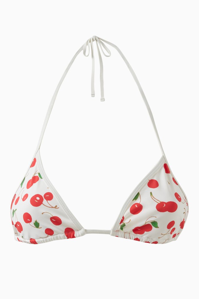 

Nick Bikini Top in Stretch Nylon, Multicolour
