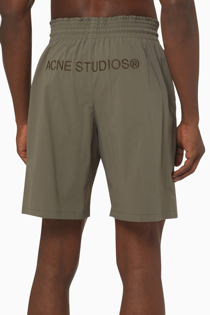 Swim Shorts in Technical Fabric, Neutral