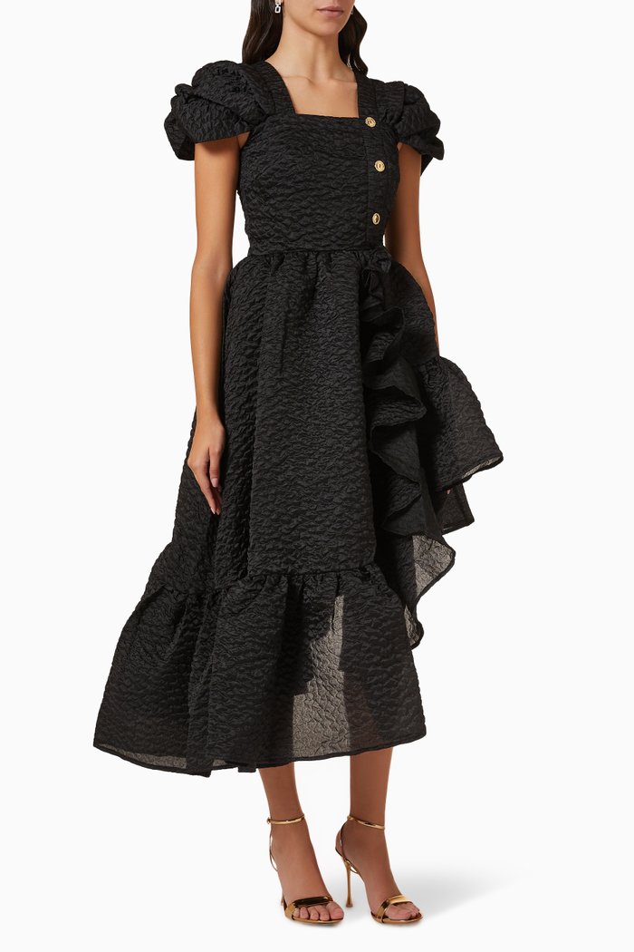 

Ruffle Dress, Black