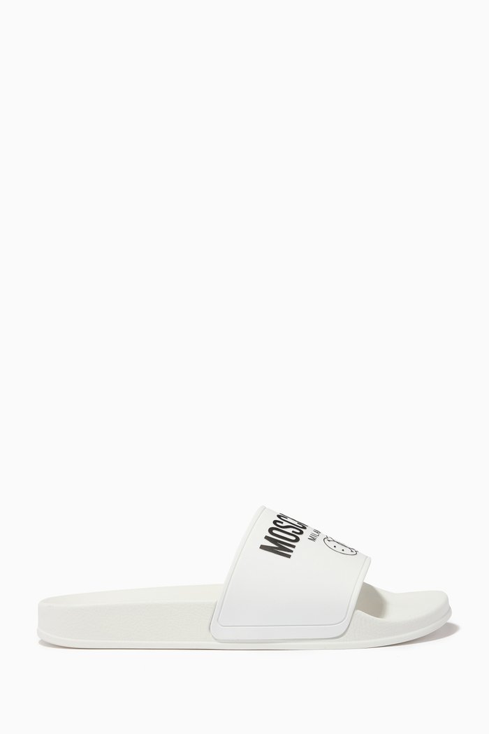 

Double Smiley® Pool Slides in TPU, White