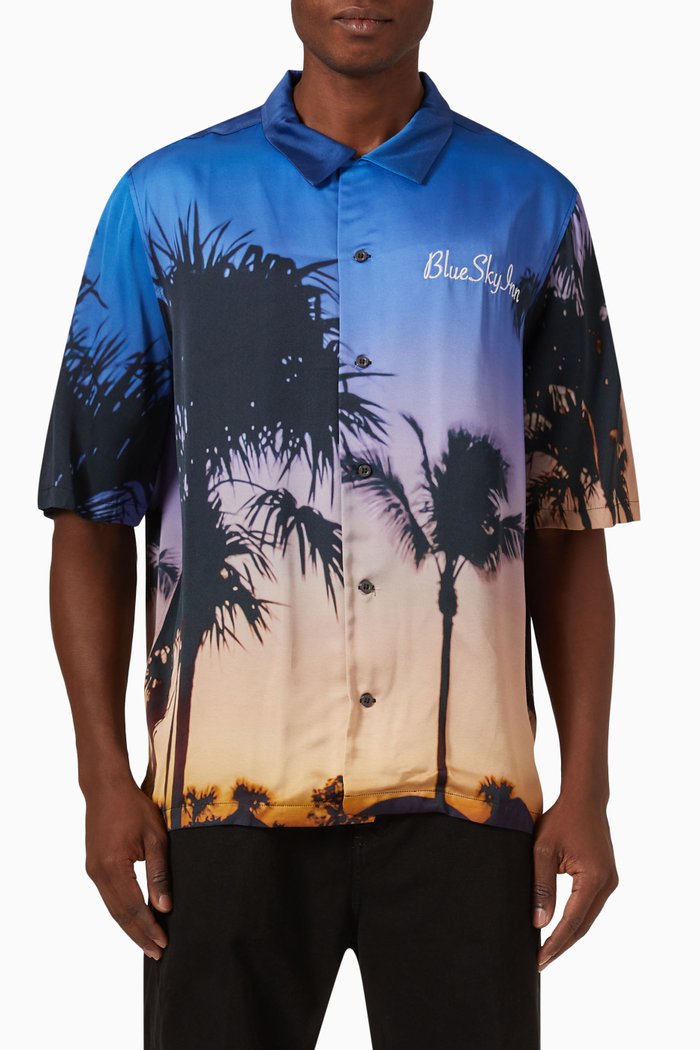 

Ipanema Sunrise Shirt in Viscose, Multicolour