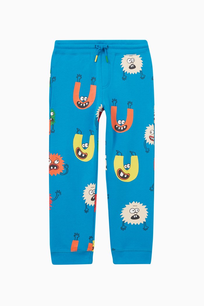 

Monster Jogger Sweatpants in Cotton, Blue