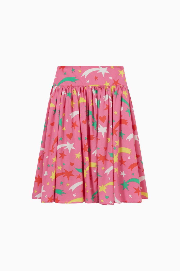 

Shooting Stars Skirt in Lyocell, Pink