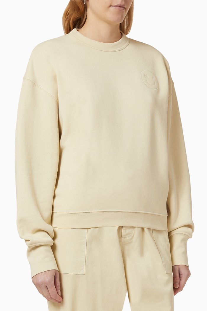 

Ianthe Sweatshirt in Organic Cotton, Neutral