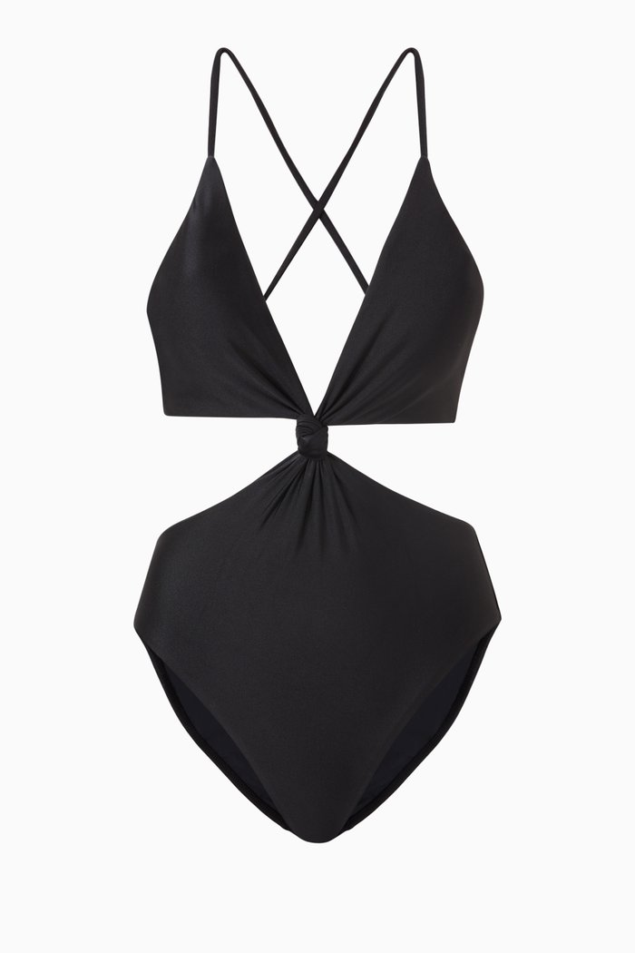 

Hayden Swimsuit in Stretch Nylon, Black