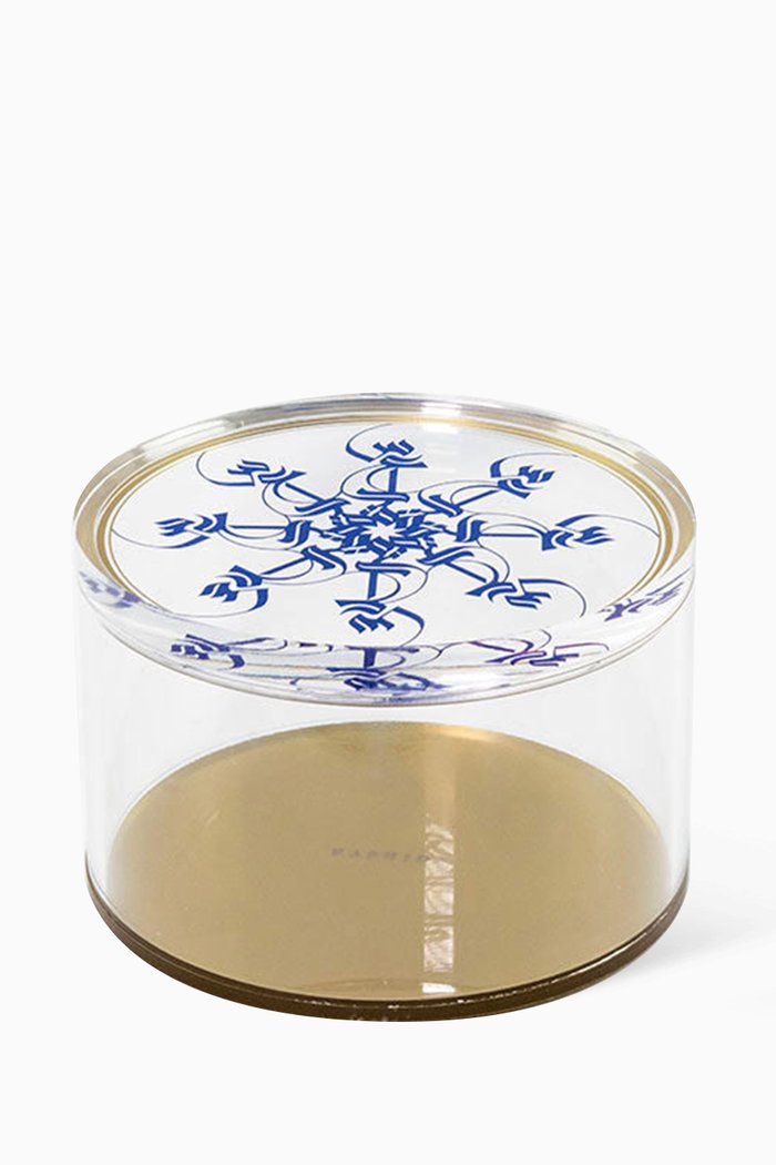 

Pattern Round Container, Regular, Multicolour