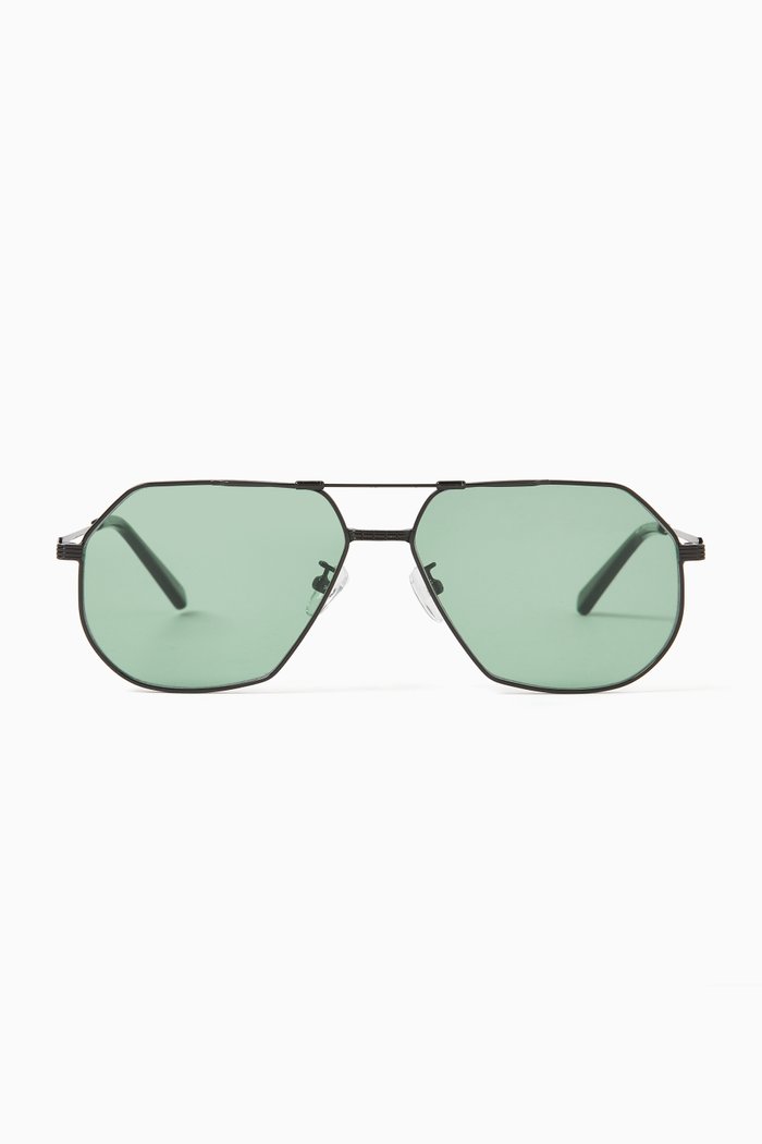 

Race Sunglasses in Metal, Black