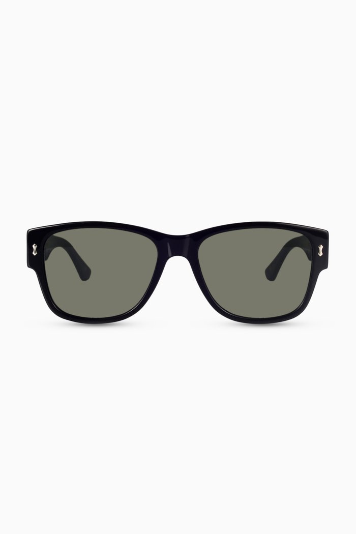 

Flash Sunglasses in Acetate, Black