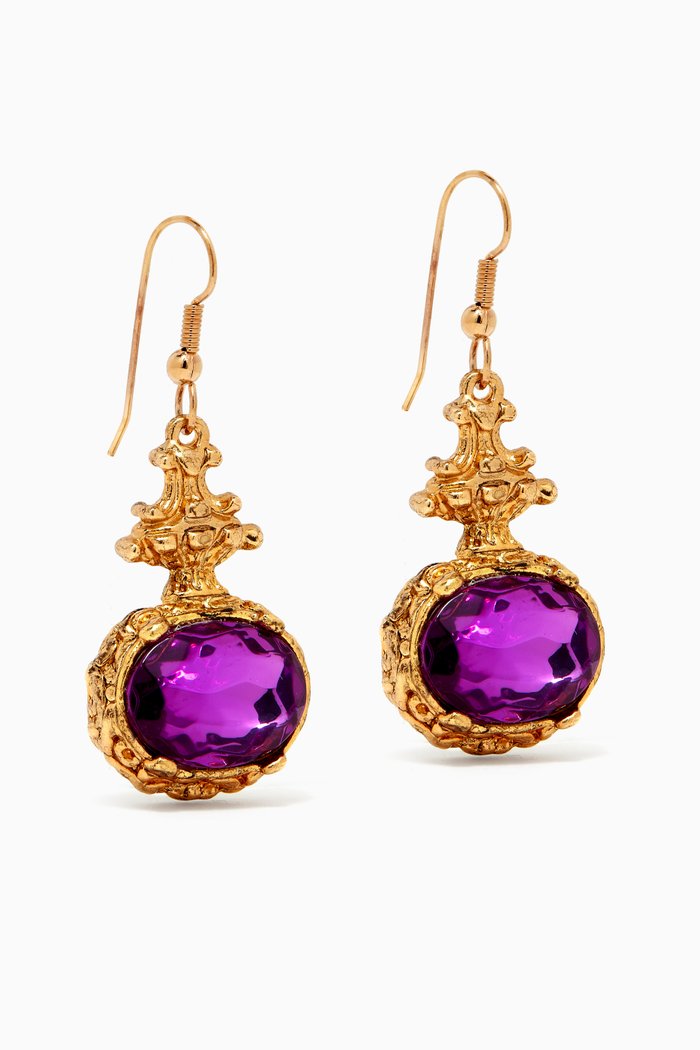 

Rediscovered 1980s Vintage Earrings, Gold