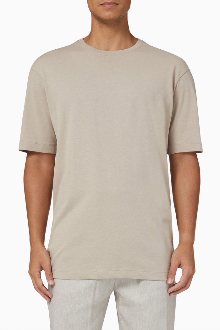 

T-shirt in Cotton Jersey, Neutral