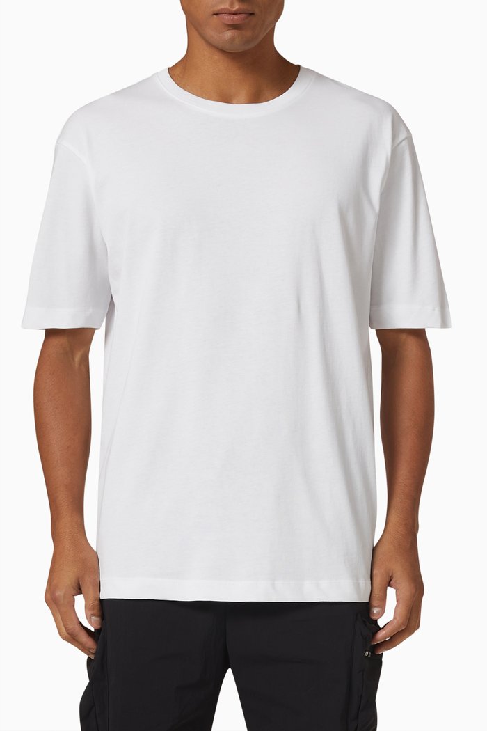 

Loose Fit T-Shirt in Organic Cotton, White