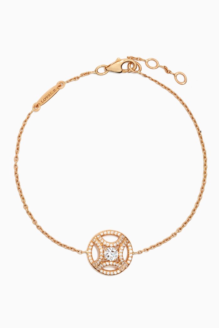 

Perpétuel.le Diamond Pavé Bracelet in 18kt Recycled Yellow Gold