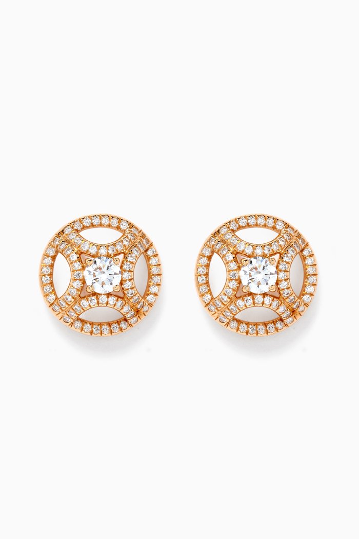 

Perpétuel.le Diamond Pavée Earrings in 18k Recycled Yellow Gold