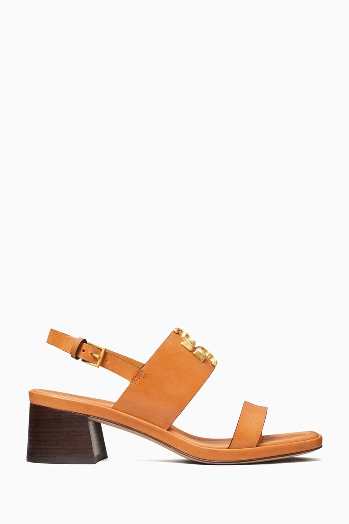 

Eleanor 55 Sandals in Leather, Brown